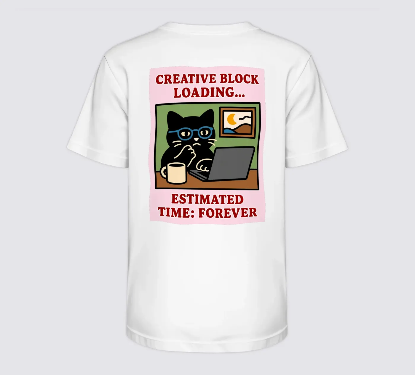 creative block loading kids t-shirt by toegoe