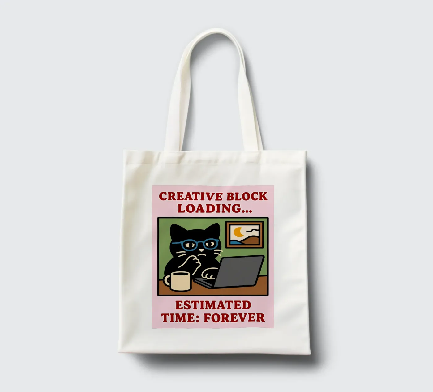 creative block loading tote bag by toegoe