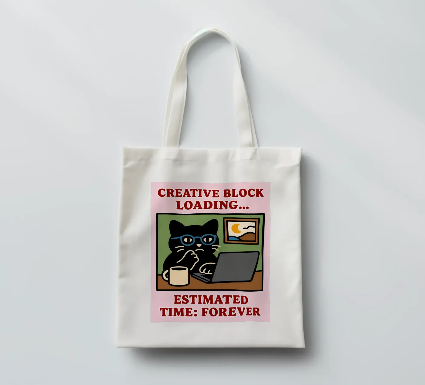 creative block loading tote bag by toegoe