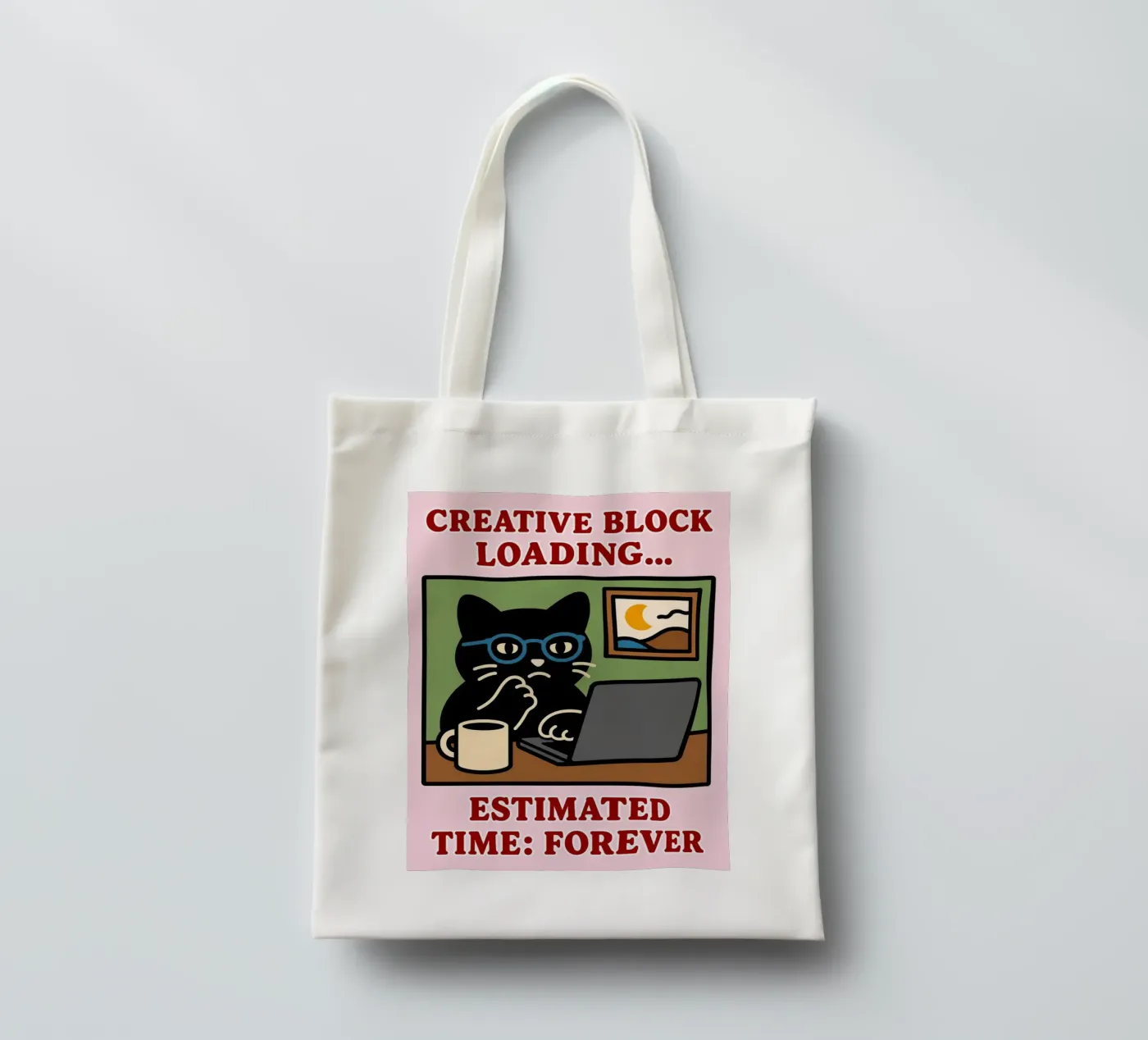 creative block loading tote bag by toegoe