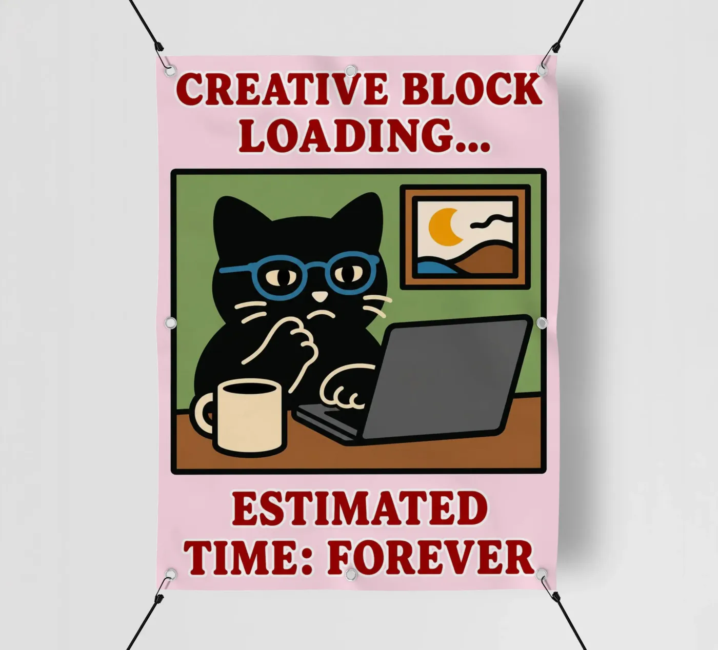 creative block loading pvc cover by toegoe