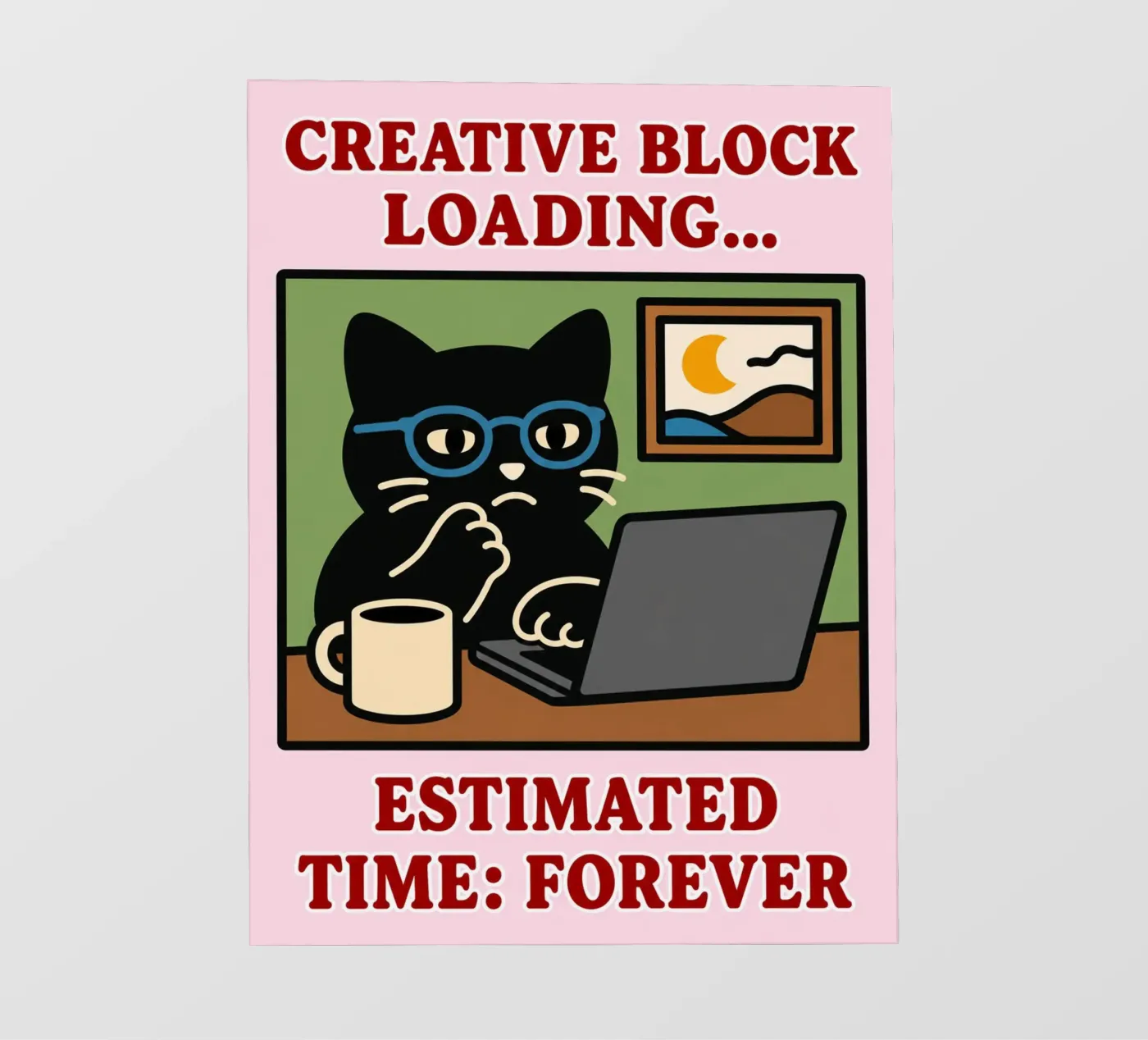 creative block loading pvc cover by toegoe