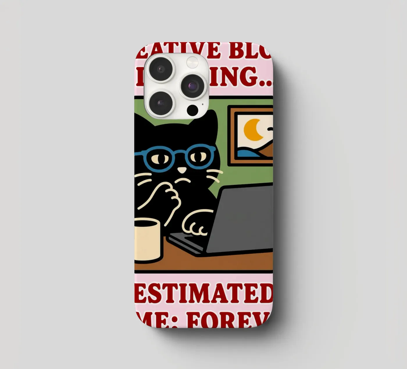 creative block loading iphone case by toegoe