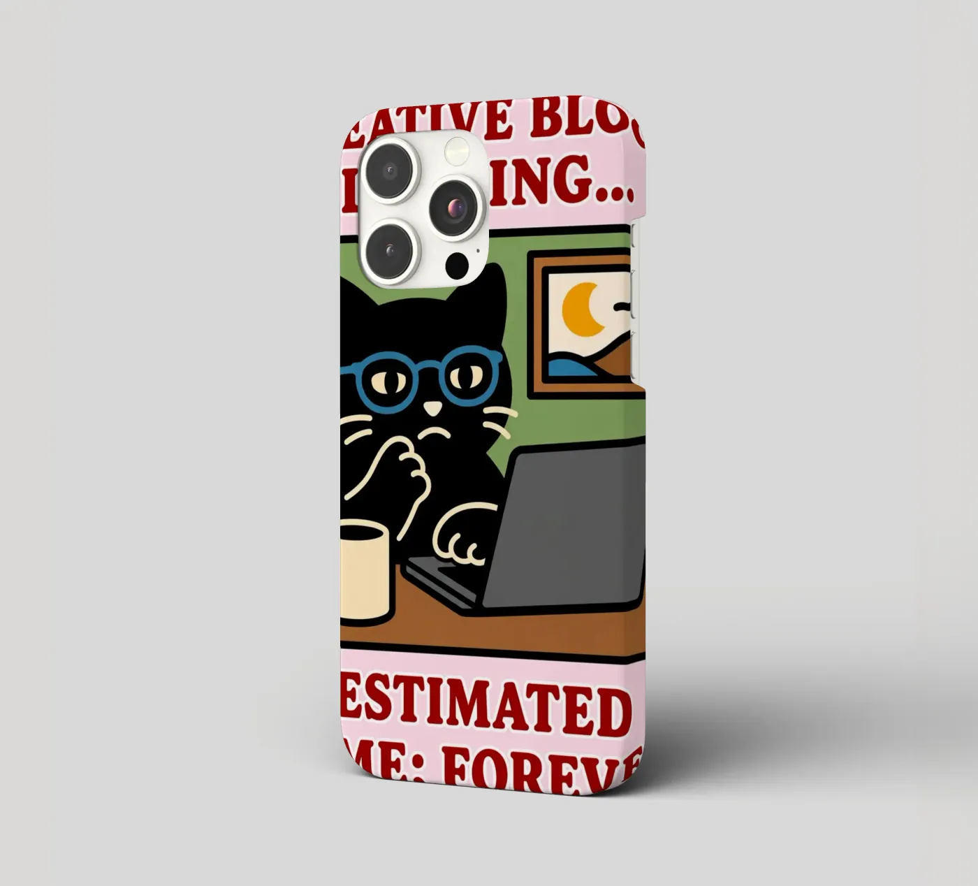 creative block loading iphone case by toegoe