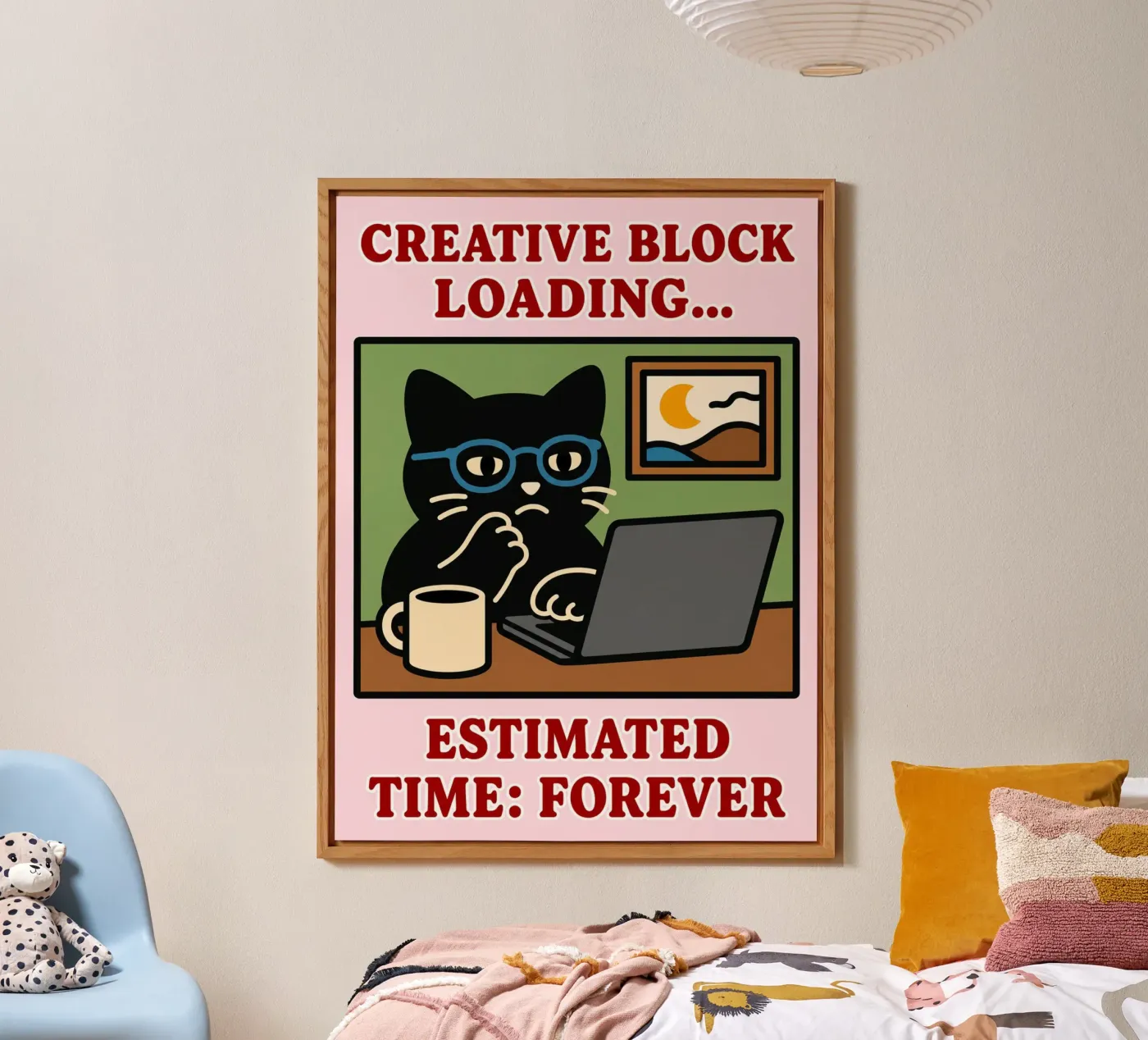 creative block loading alu-dibond by toegoe