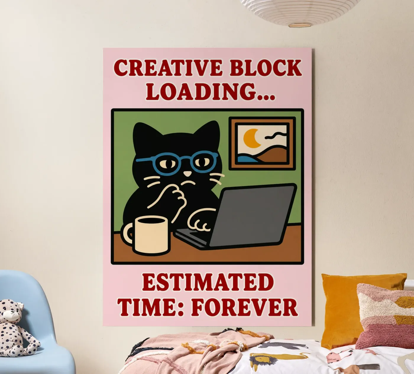 creative block loading alu-dibond by toegoe