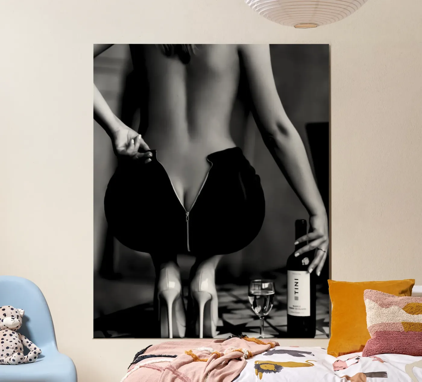 Champagne Glam poster da Margaret Lister