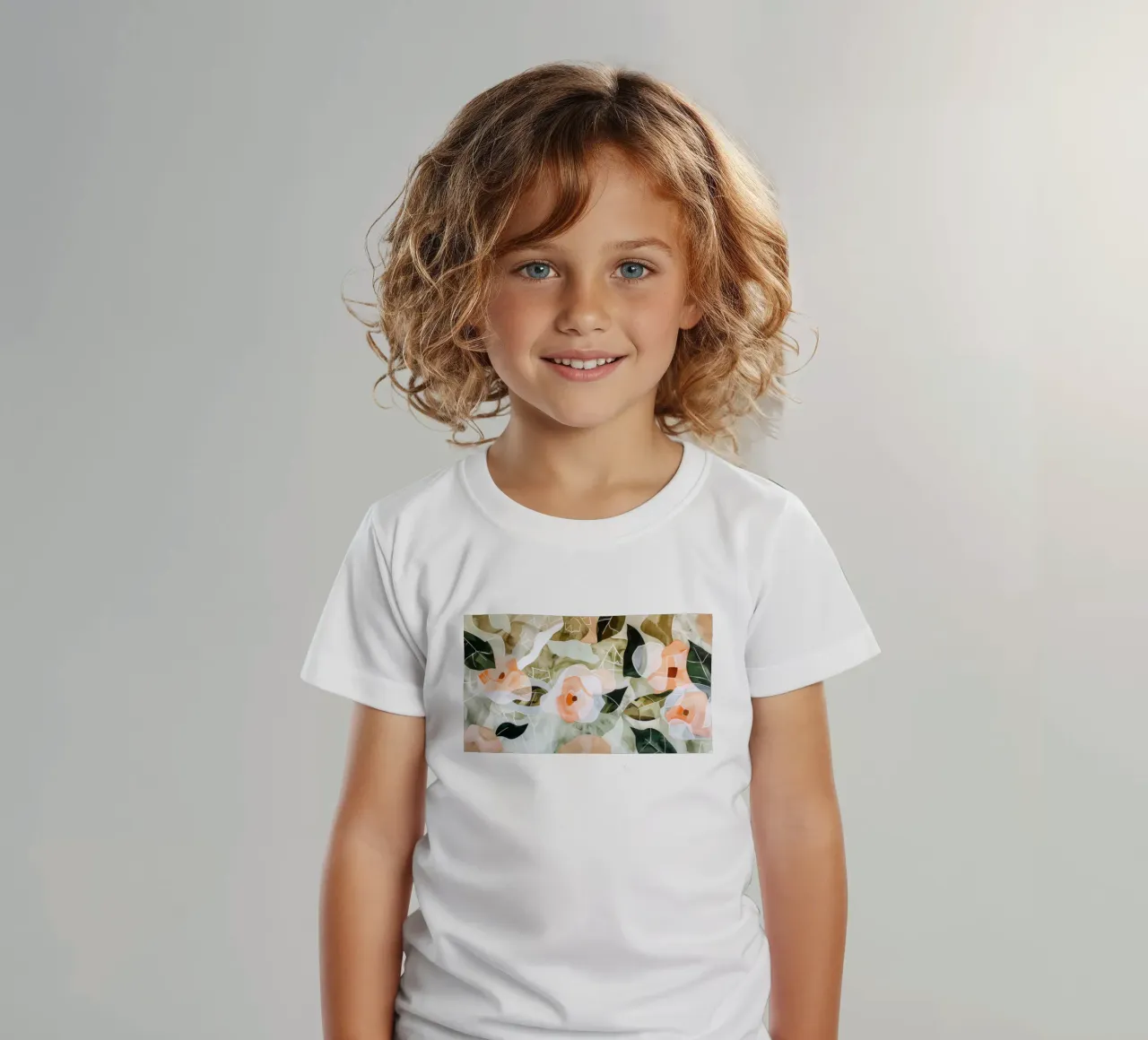 Flower Pattern No 3 t-shirt bambini da treechild