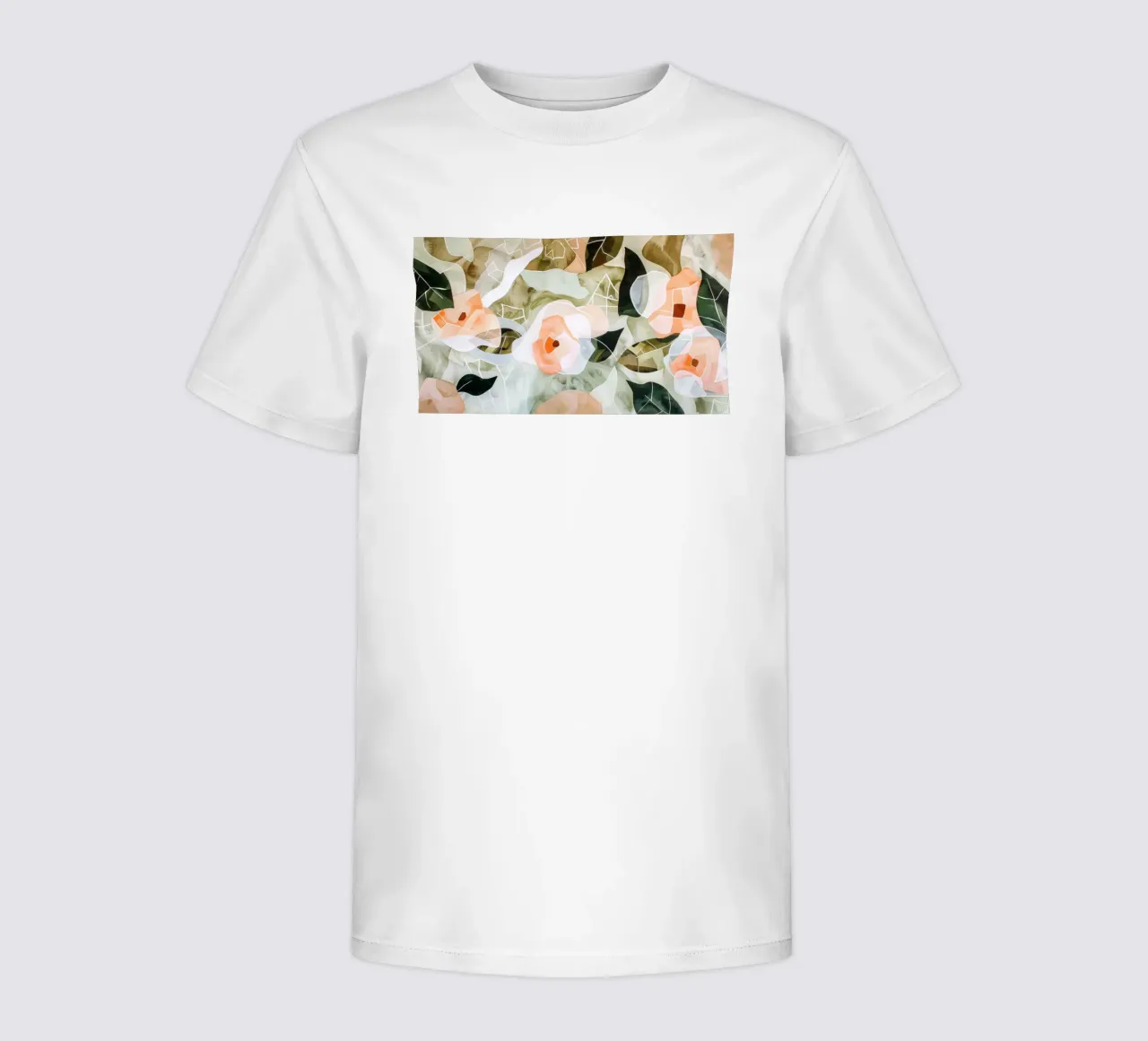 Flower Pattern No 3 t-shirt bambini da treechild