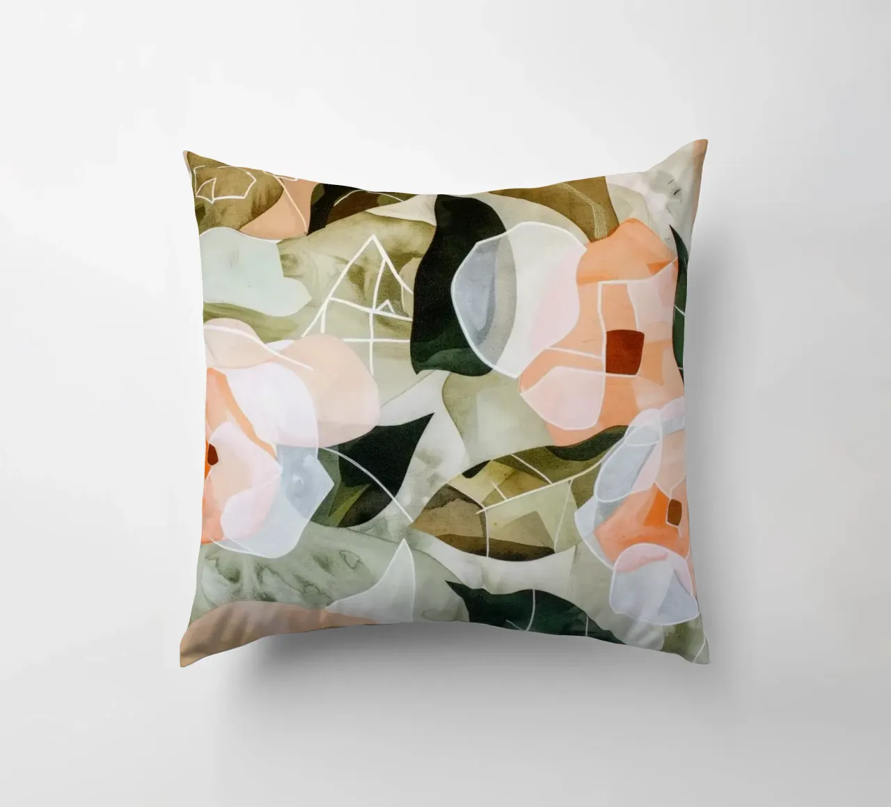 Flower Pattern No 3 cuscino da treechild