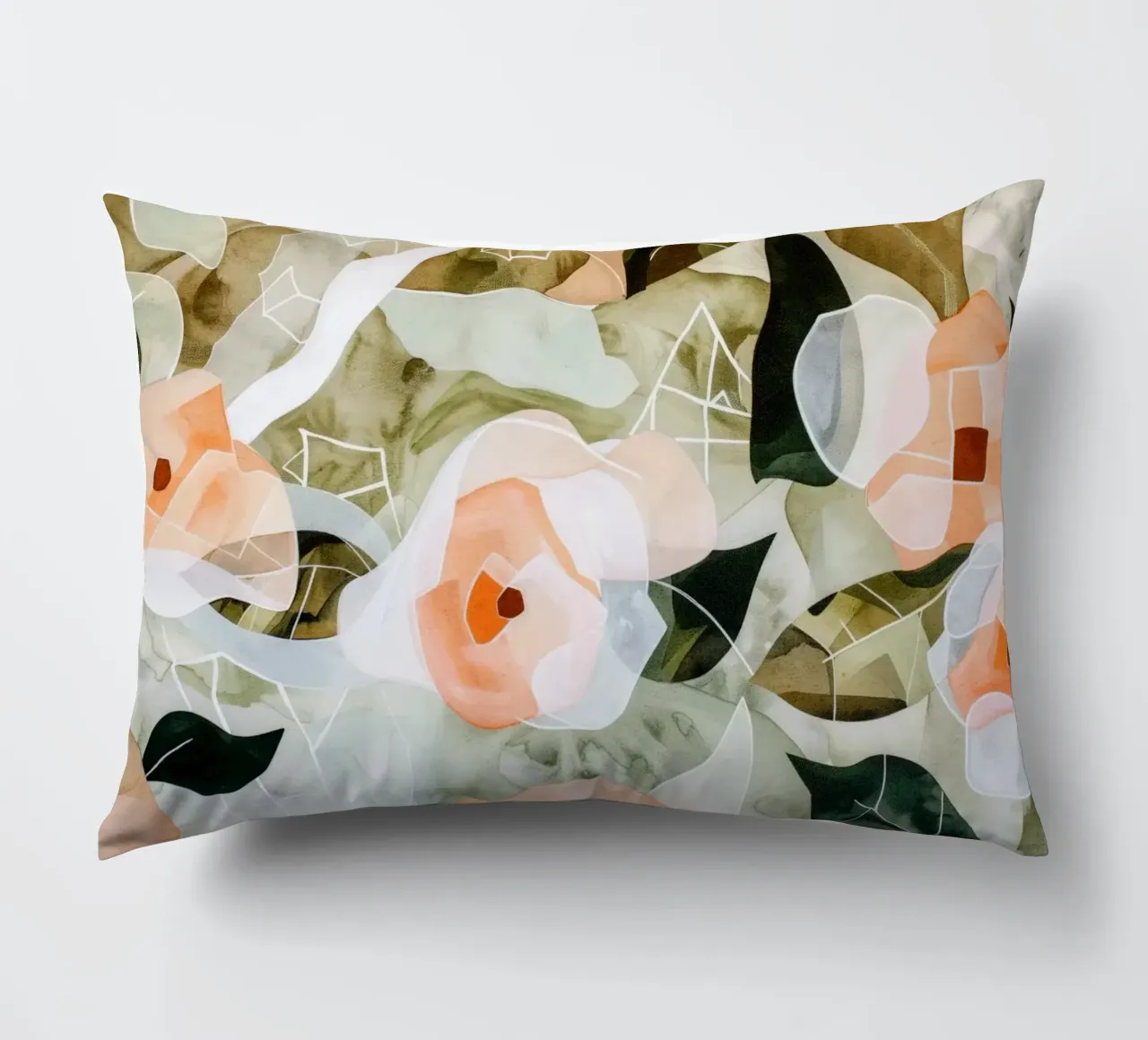 Flower Pattern No 3 cuscino da treechild