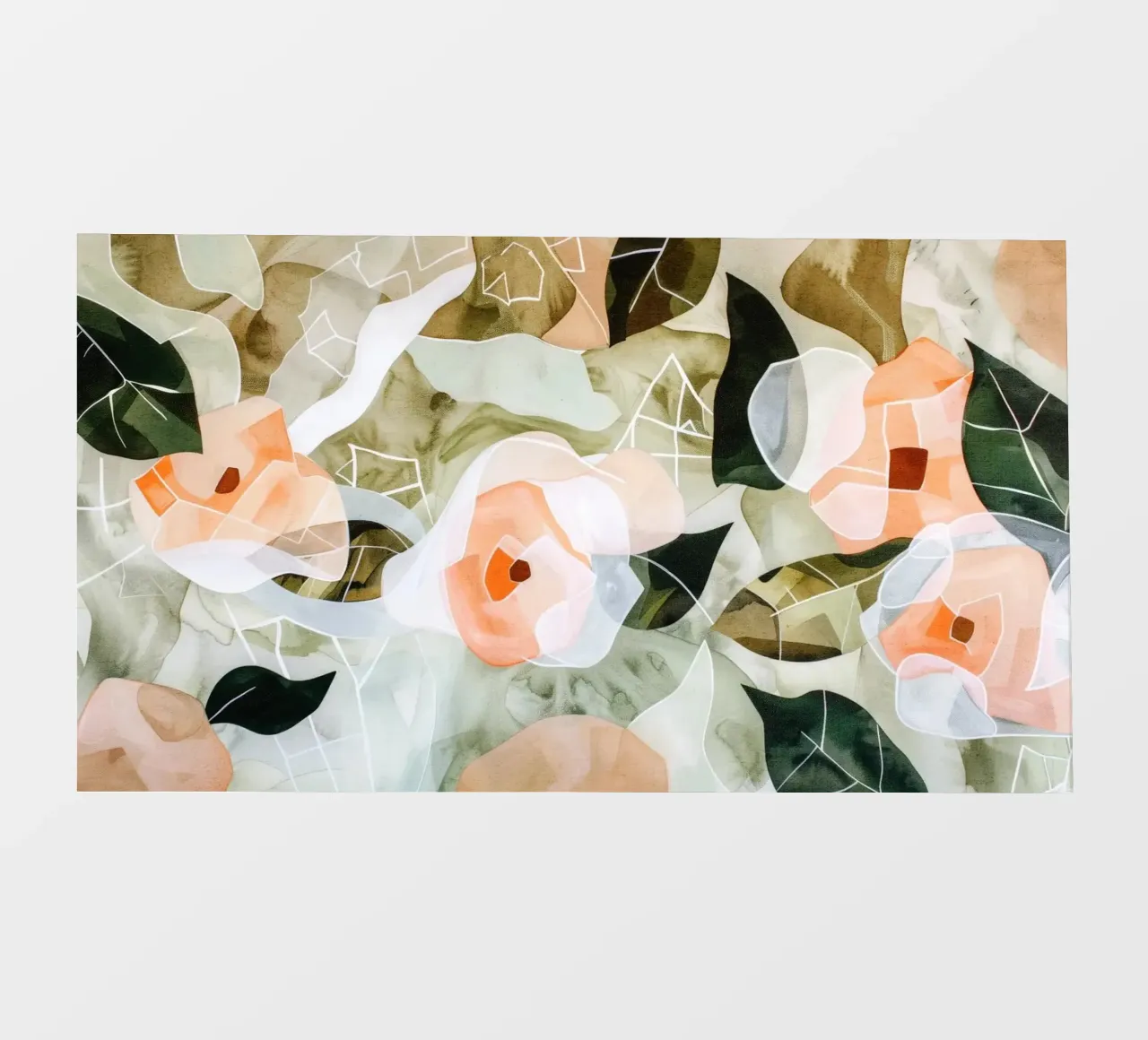 Flower Pattern No 3 telo in pvc da treechild