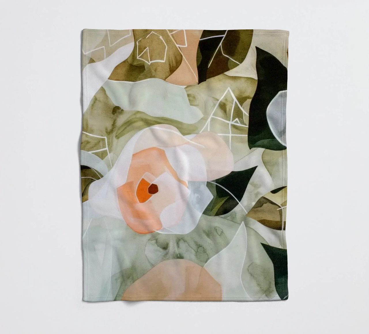 Flower Pattern No 3 coperta in pile da treechild