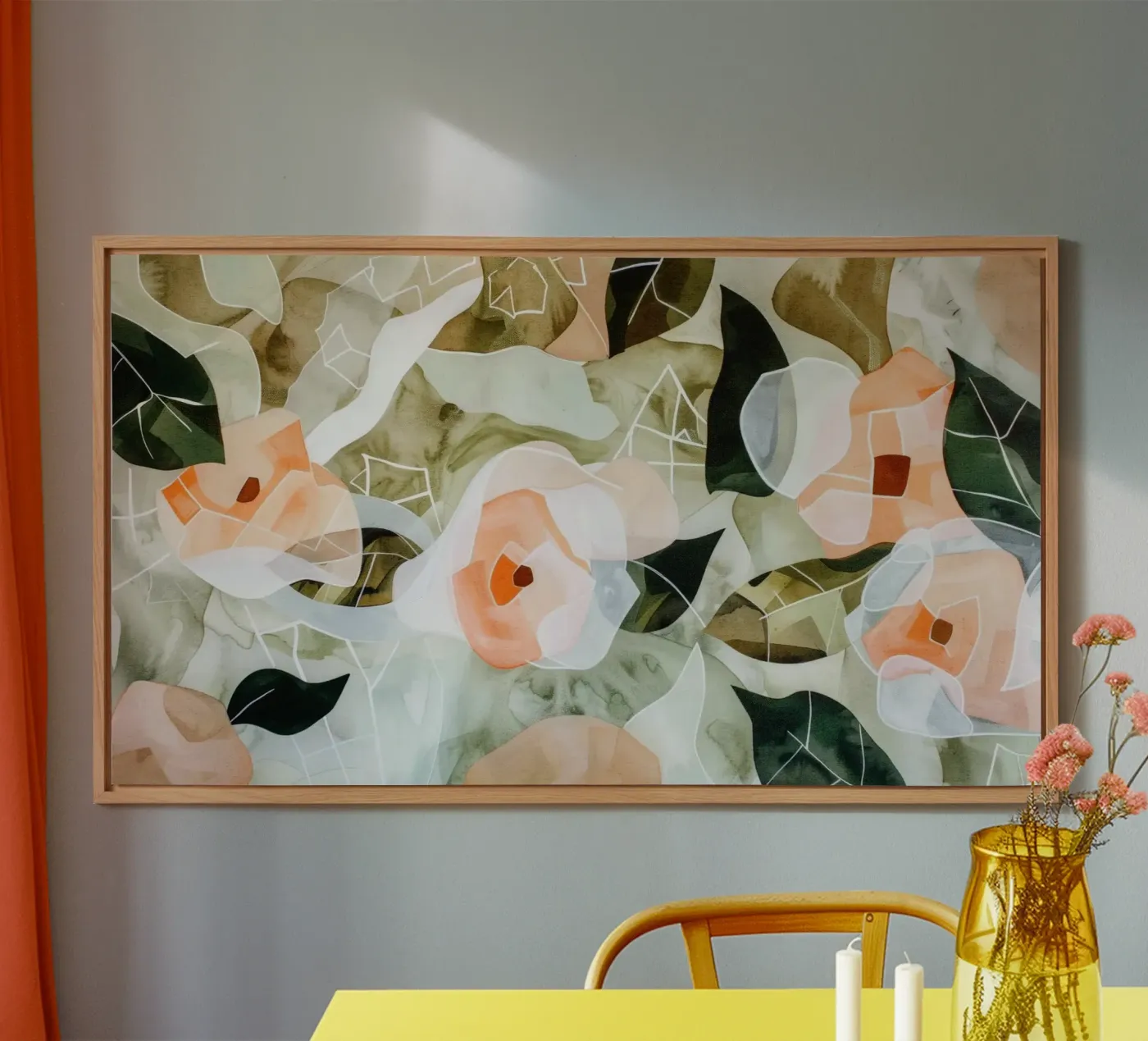 Flower Pattern No 3 alluminio dibond da treechild