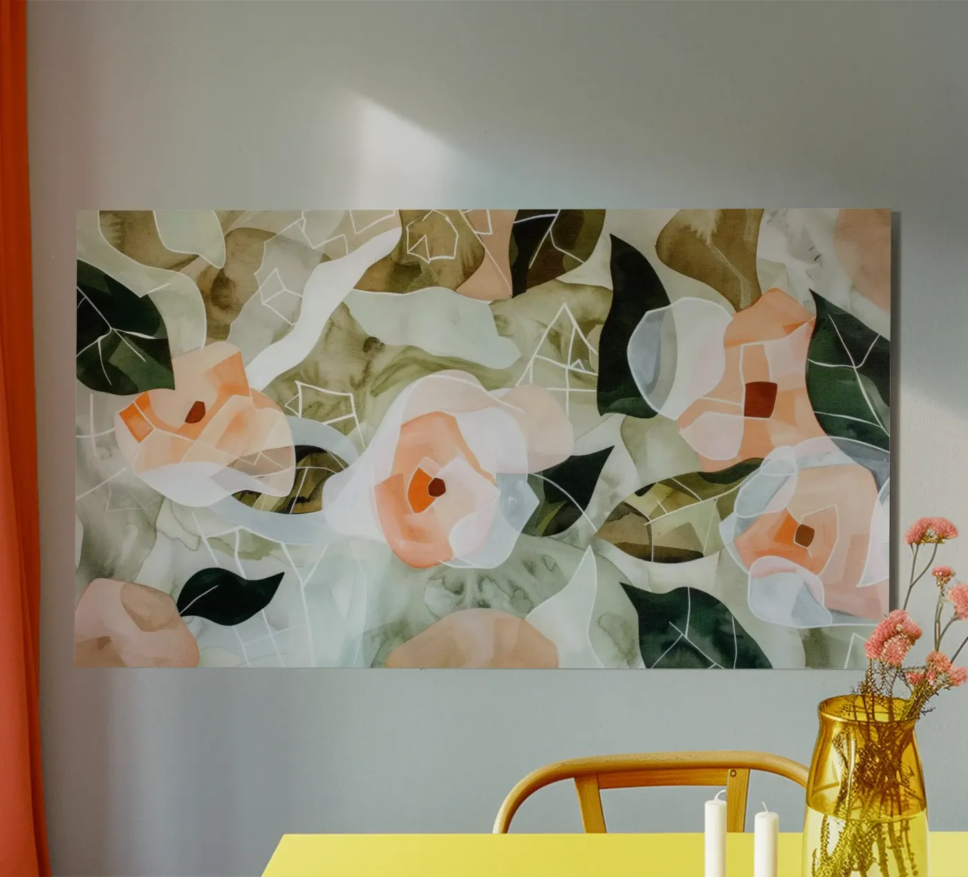 Flower Pattern No 3 alluminio dibond da treechild