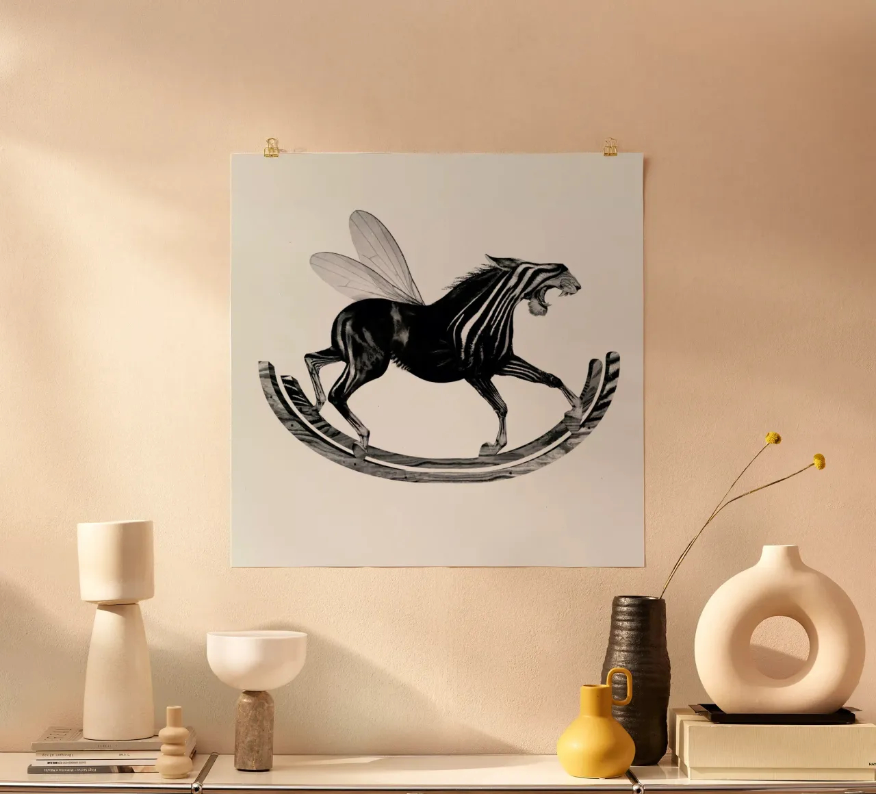 Schaukelpferd poster da Birgit Palma