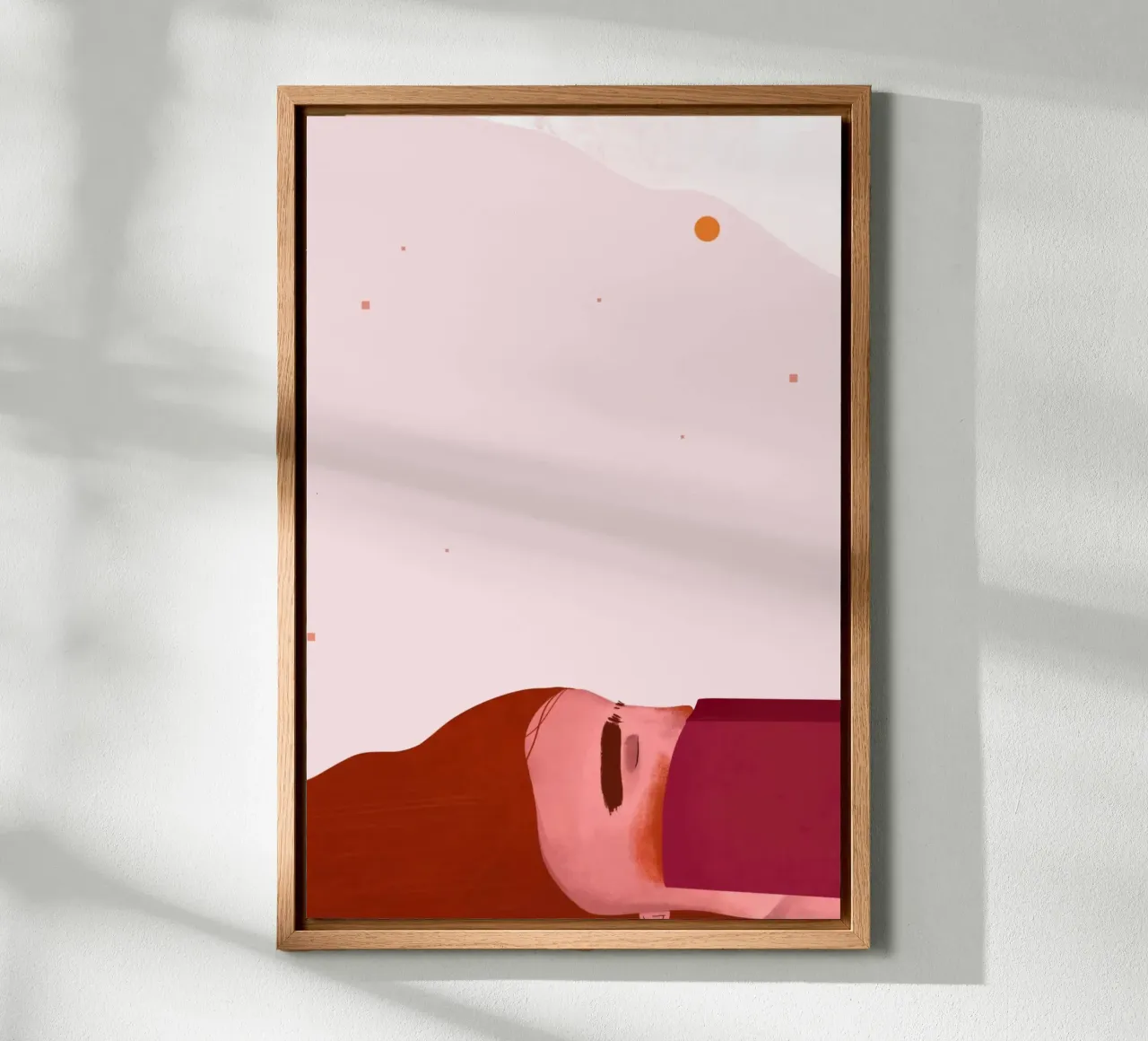 Oh.Ofi - Lesen canvas met Baklijst van The Artcircle