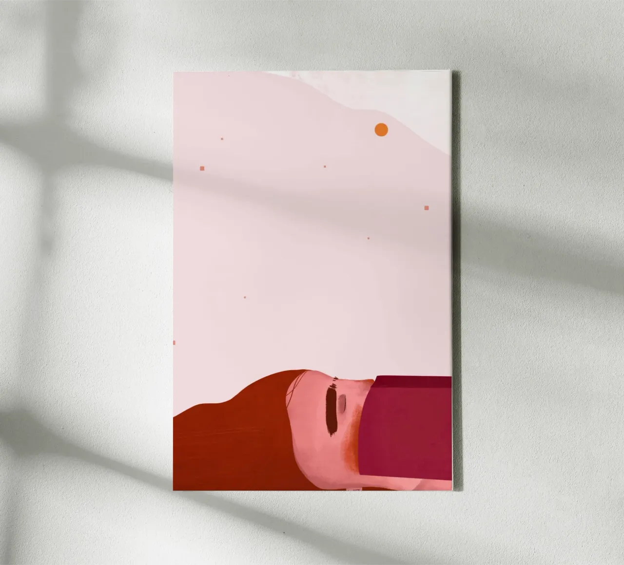 Oh.Ofi - Lesen canvas met Baklijst van The Artcircle