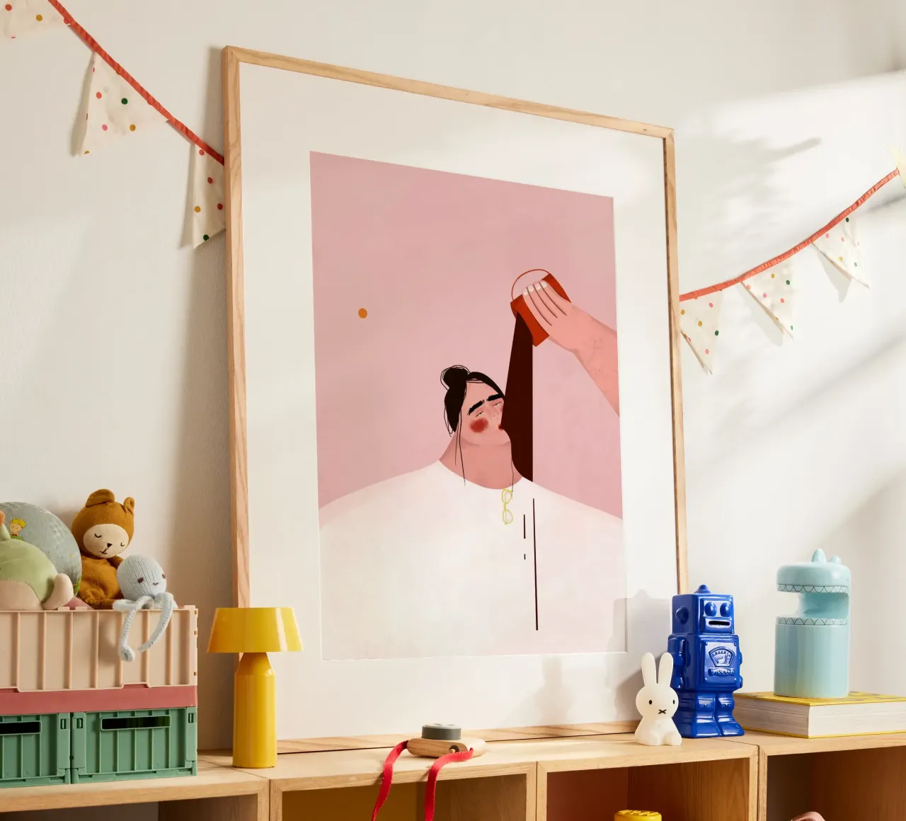 Oh.Ofi - Montagmorgen poster da The Artcircle