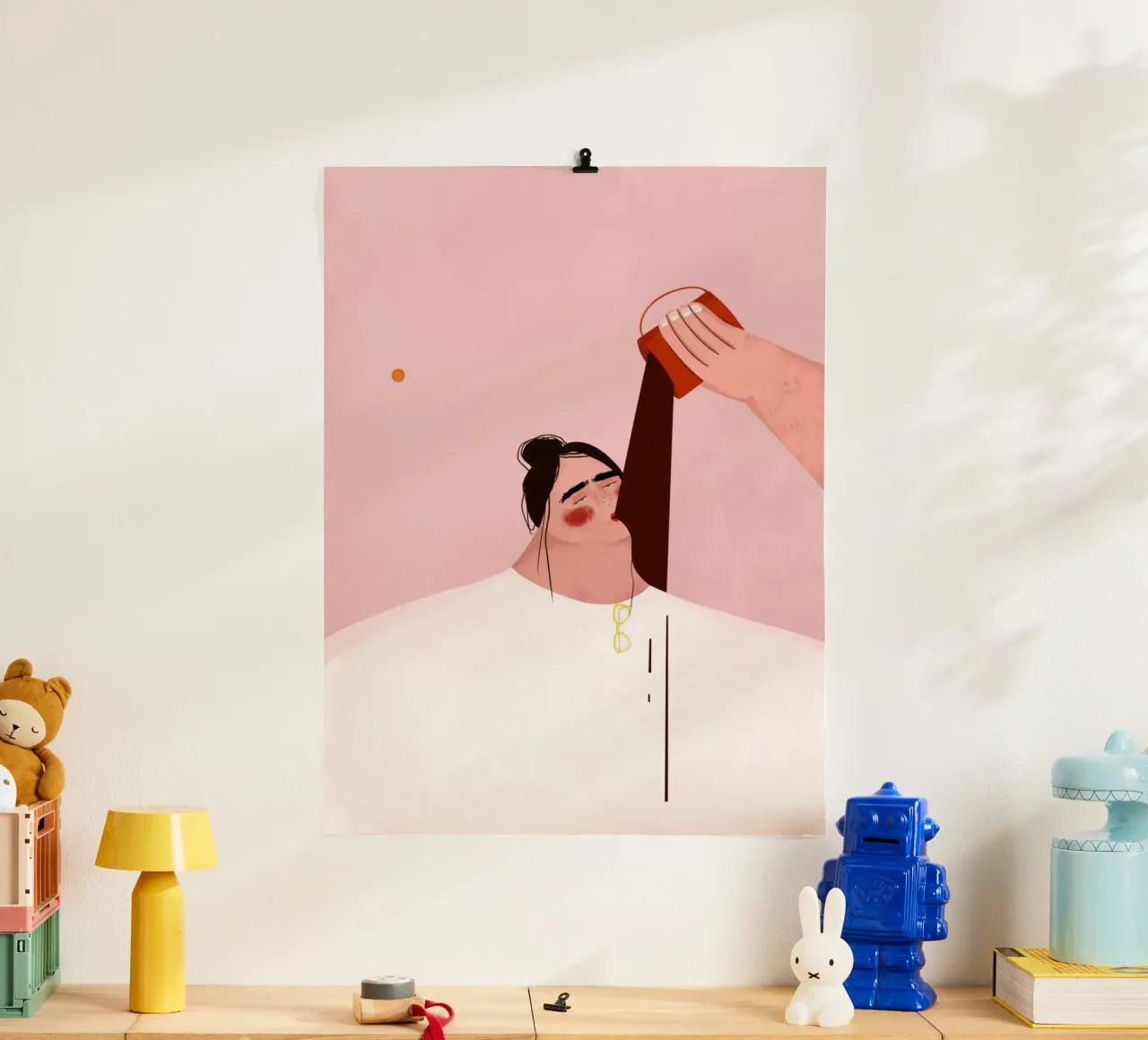 Oh.Ofi - Montagmorgen poster da The Artcircle