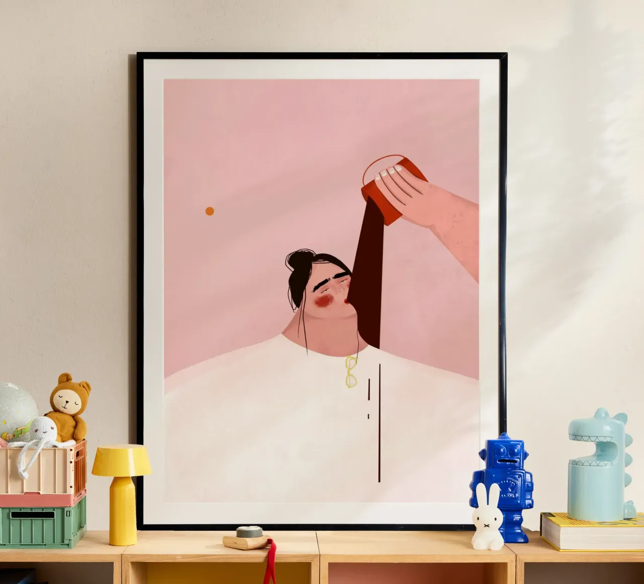 Oh.Ofi - Montagmorgen poster da The Artcircle