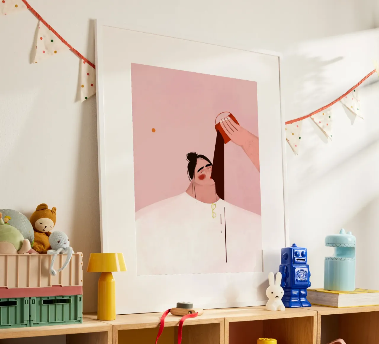 Oh.Ofi - Montagmorgen poster da The Artcircle