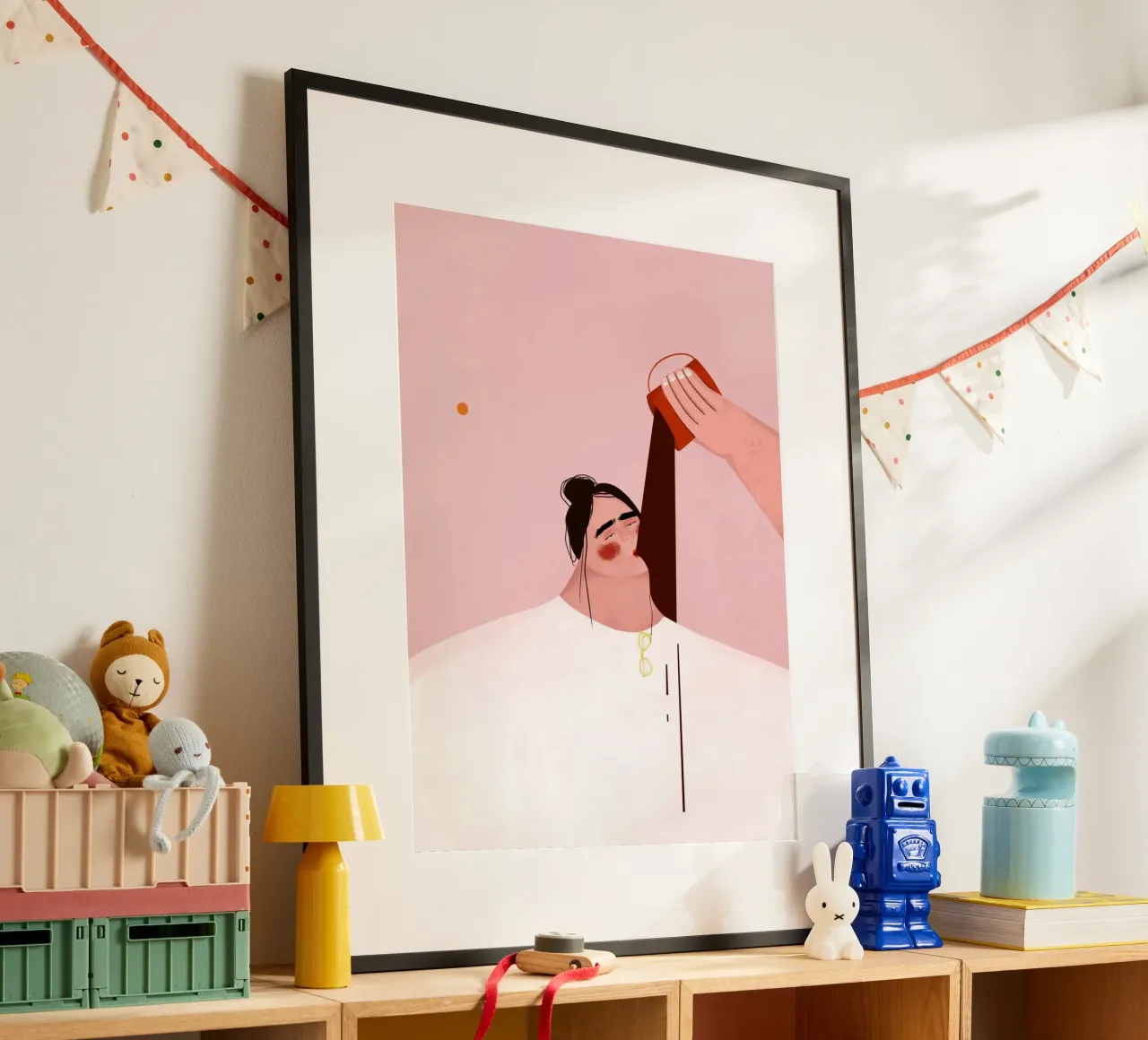 Oh.Ofi - Montagmorgen poster da The Artcircle