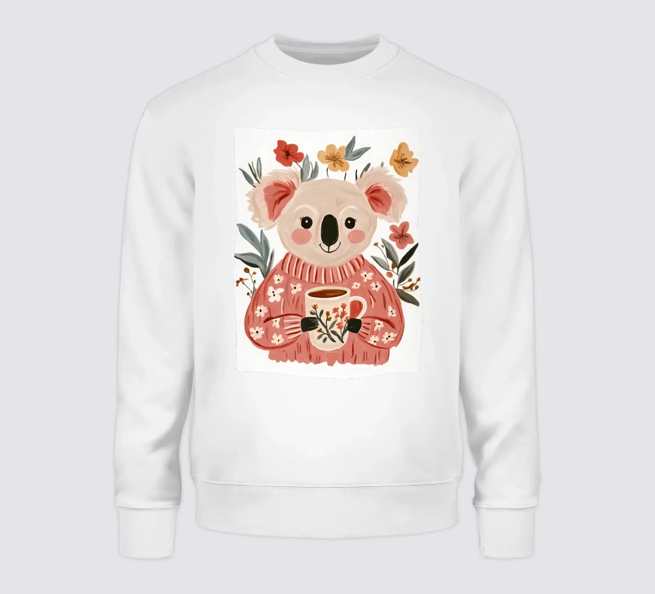 Simpatico Koala con tazza felpa da IamHomeStudio