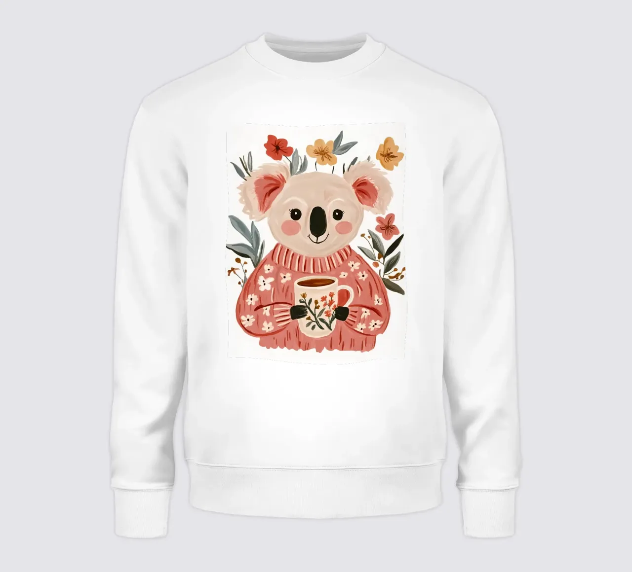 Simpatico Koala con tazza felpa da IamHomeStudio