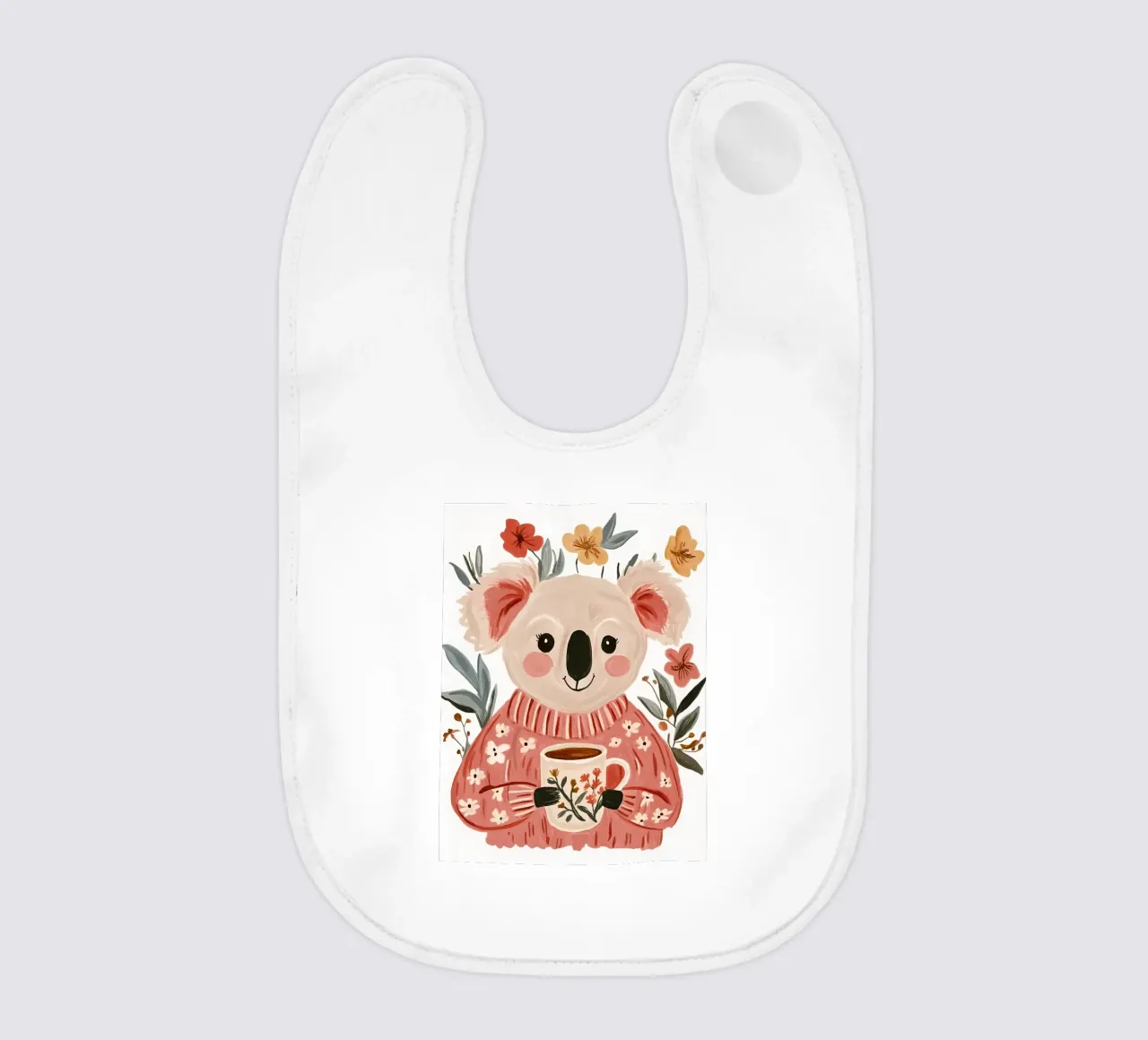 Simpatico Koala con tazza bavaglino da IamHomeStudio