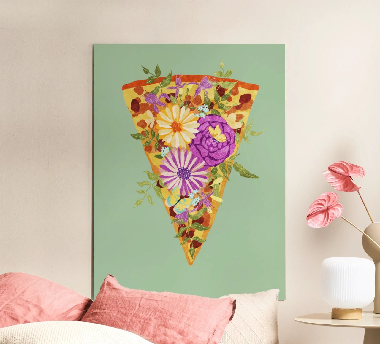I love Pizza poster de Illustration Raissa Oltmanns