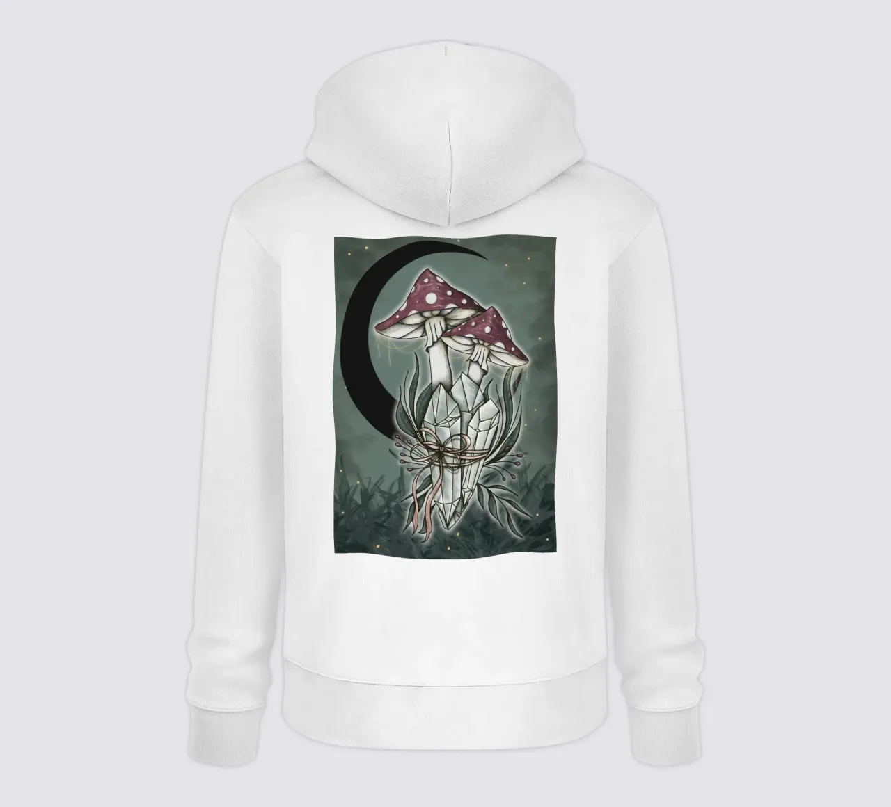 Witchy Vibes felpa con cappuccio da AtelierTamtam