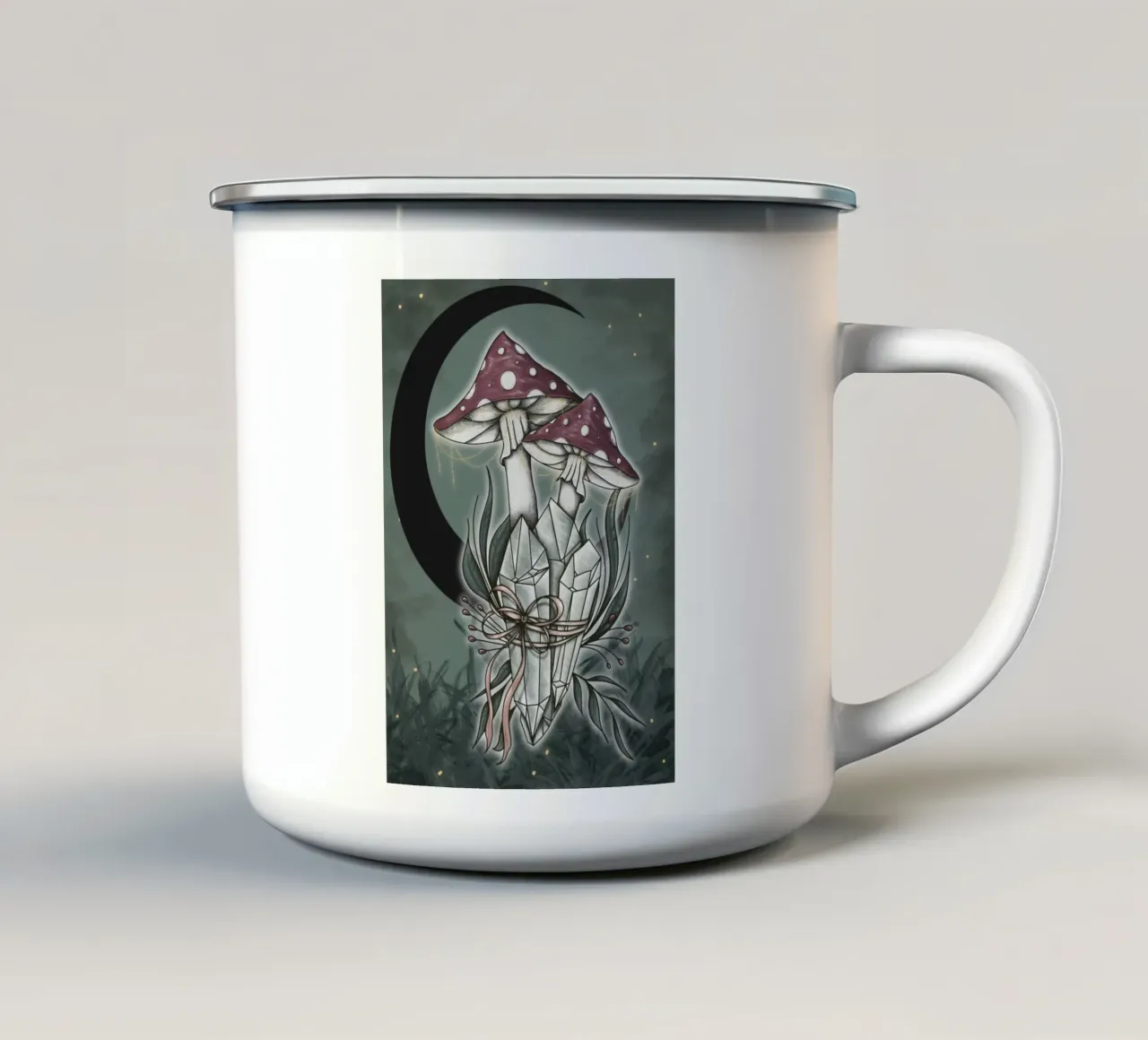 Witchy Vibes tazza in smalto da AtelierTamtam