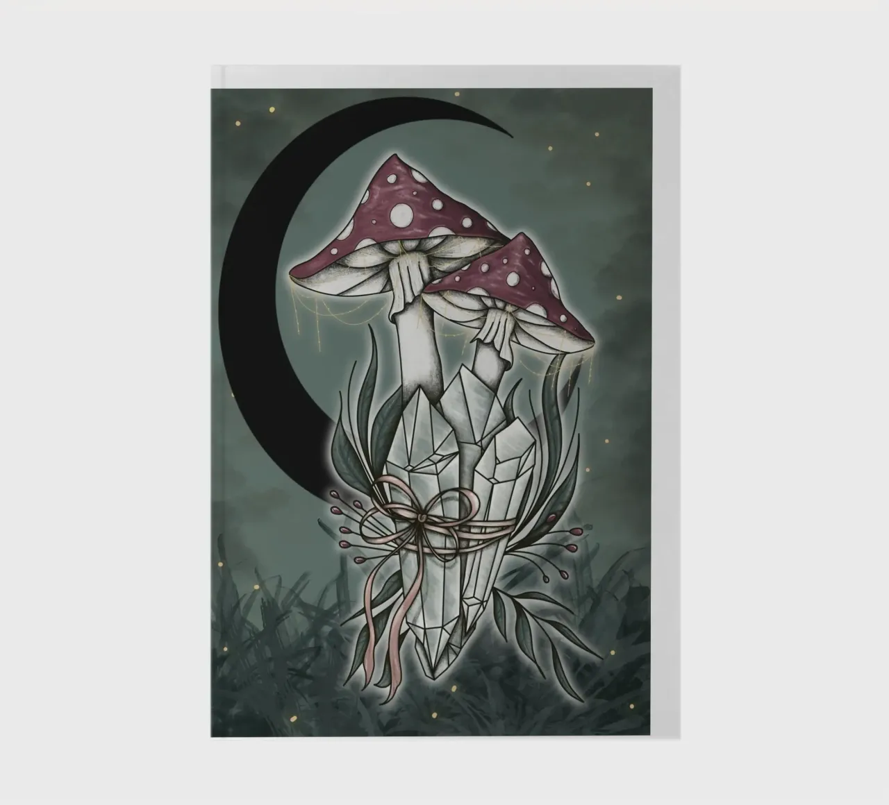 Witchy Vibes notebook by AtelierTamtam