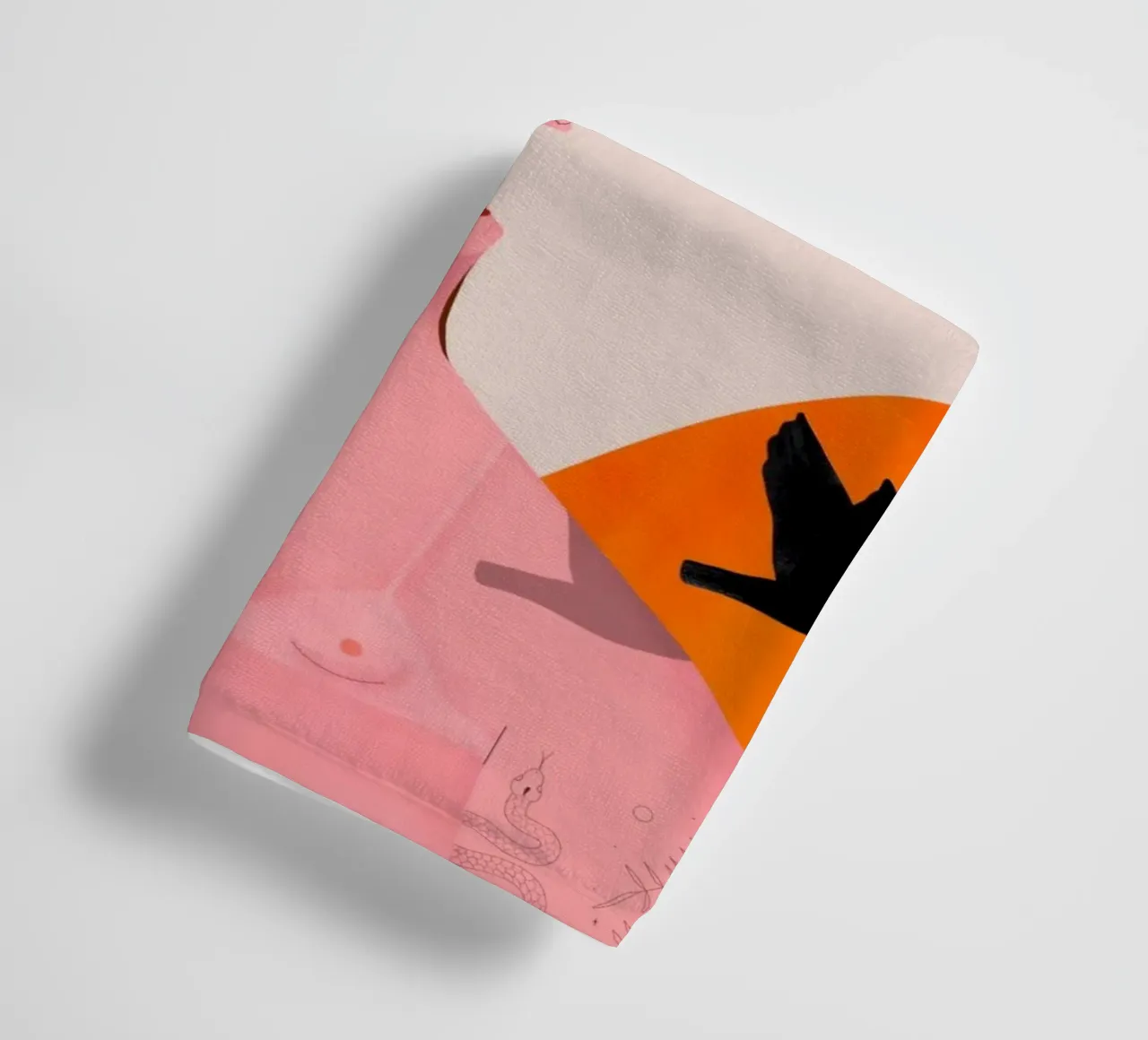 Oh.Ofi - Vogelfreundin asciugamano da bagno da The Artcircle