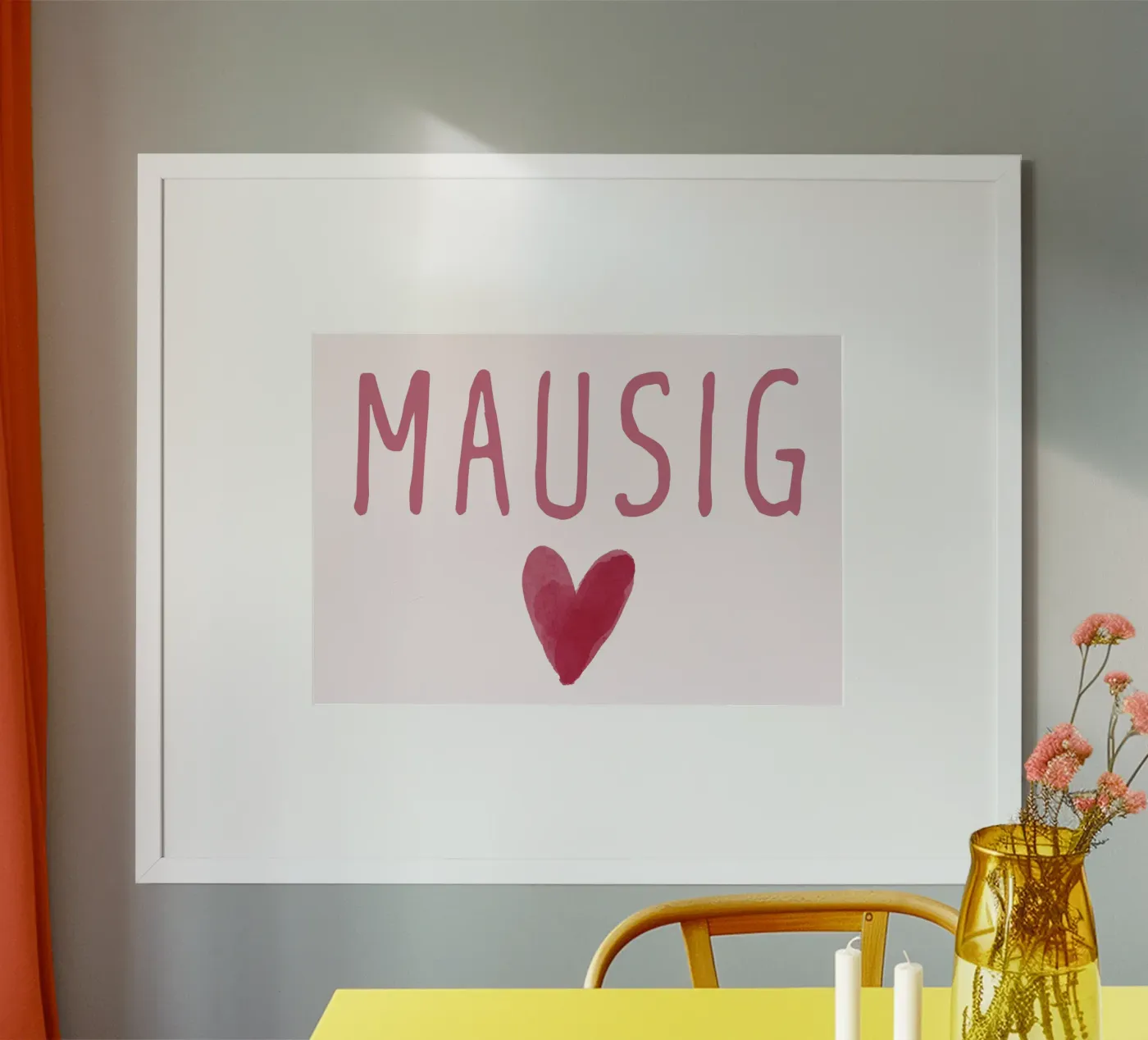 Mausig ♡ Poster von My cozy Home