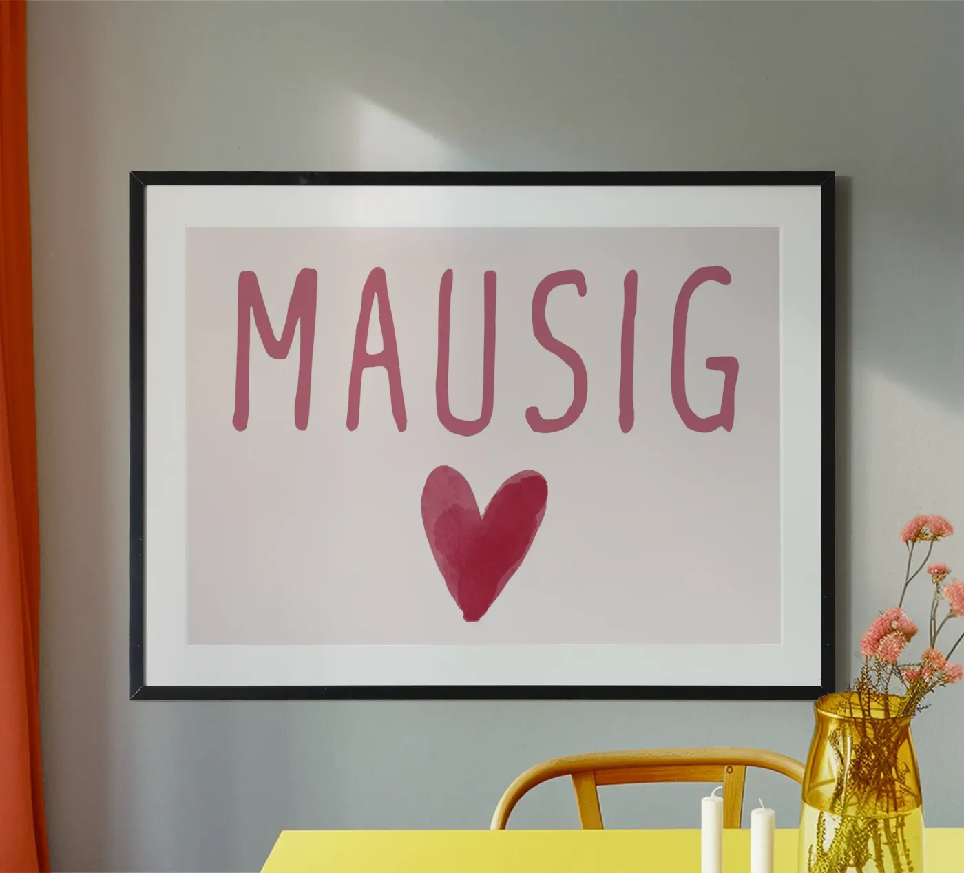 Mausig ♡ Poster von My cozy Home
