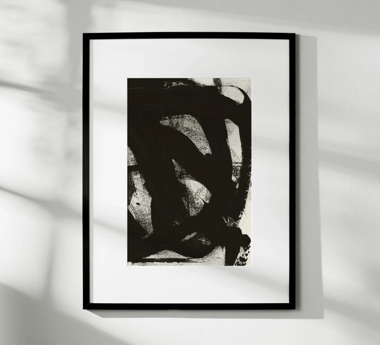 Abstract Brush Strokes 178 Poster von Mareike Böhmer