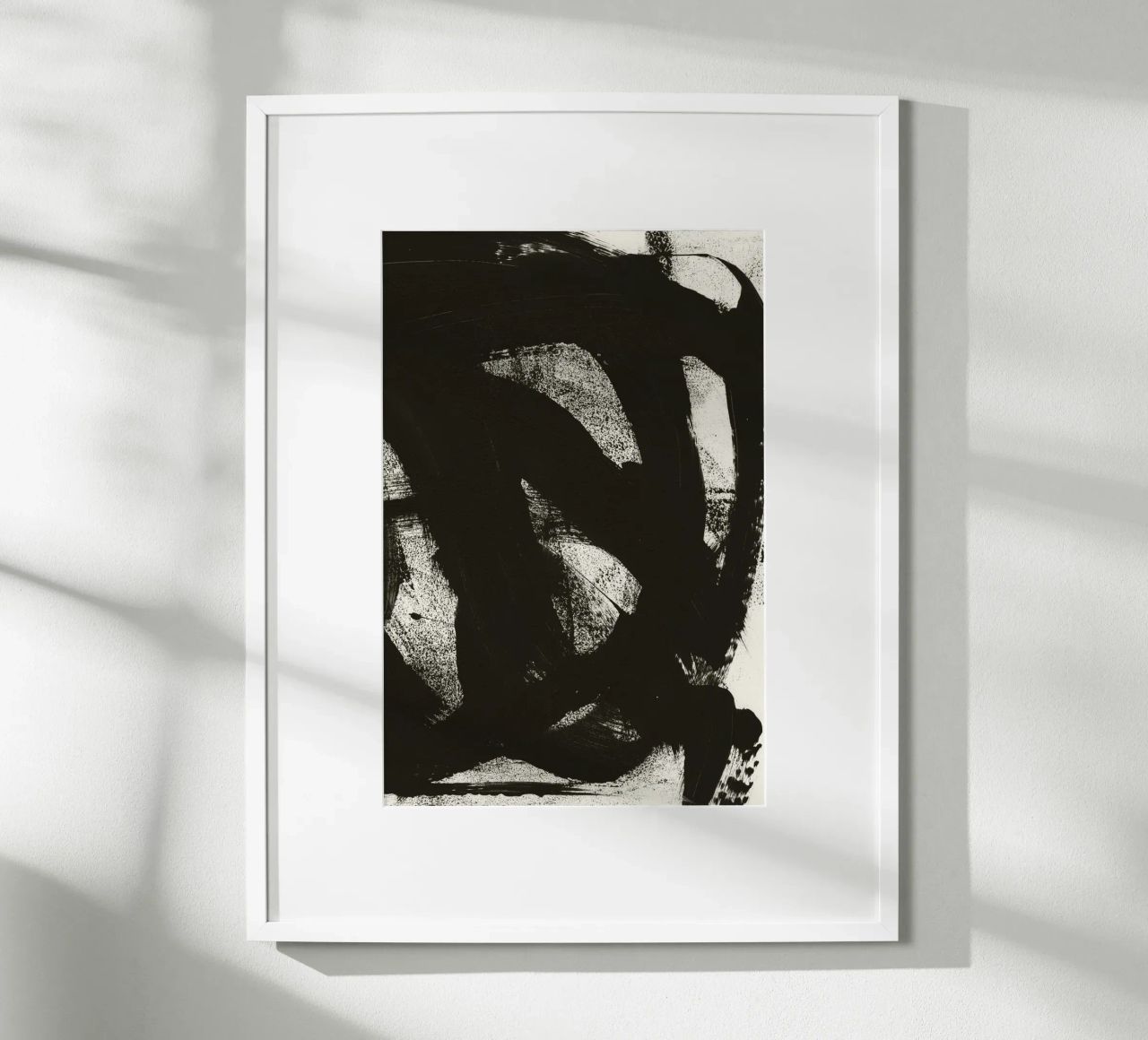 Abstract Brush Strokes 178 Poster von Mareike Böhmer
