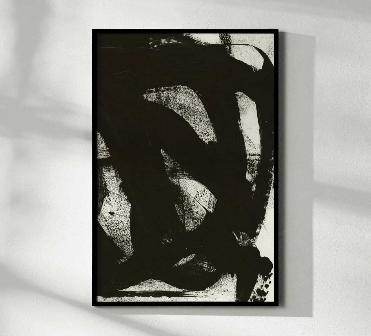 Abstract Brush Strokes 178 Poster von Mareike Böhmer