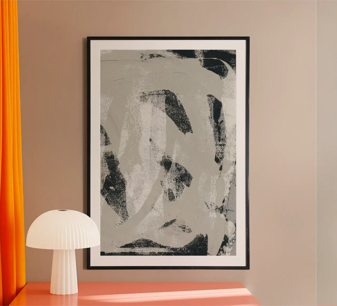 Abstract Brush Strokes 178X carta hahnemühle da Mareike Böhmer