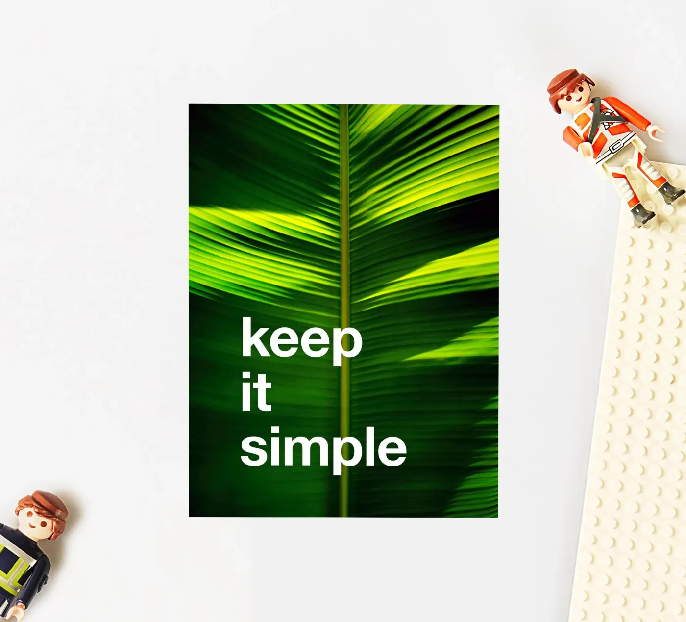 Keep it simple sticker by Angel Heart