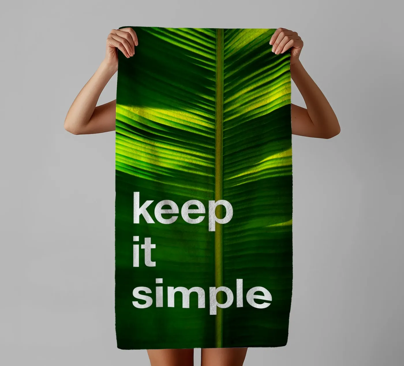 Keep it simple towel by Angel Heart