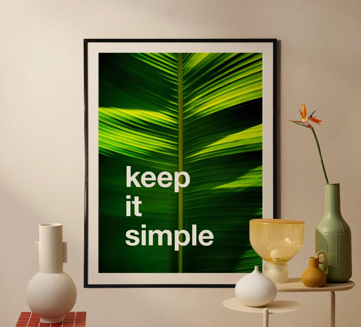 Keep it simple poster by Angel Heart