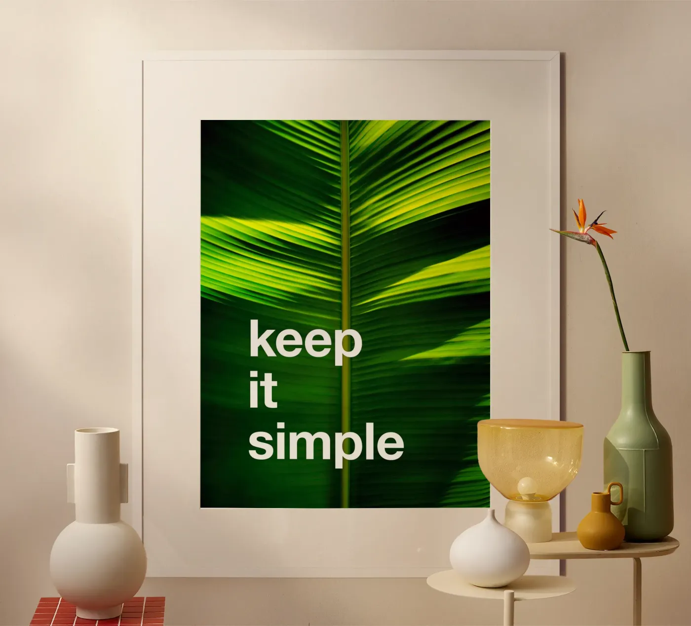 Keep it simple poster by Angel Heart