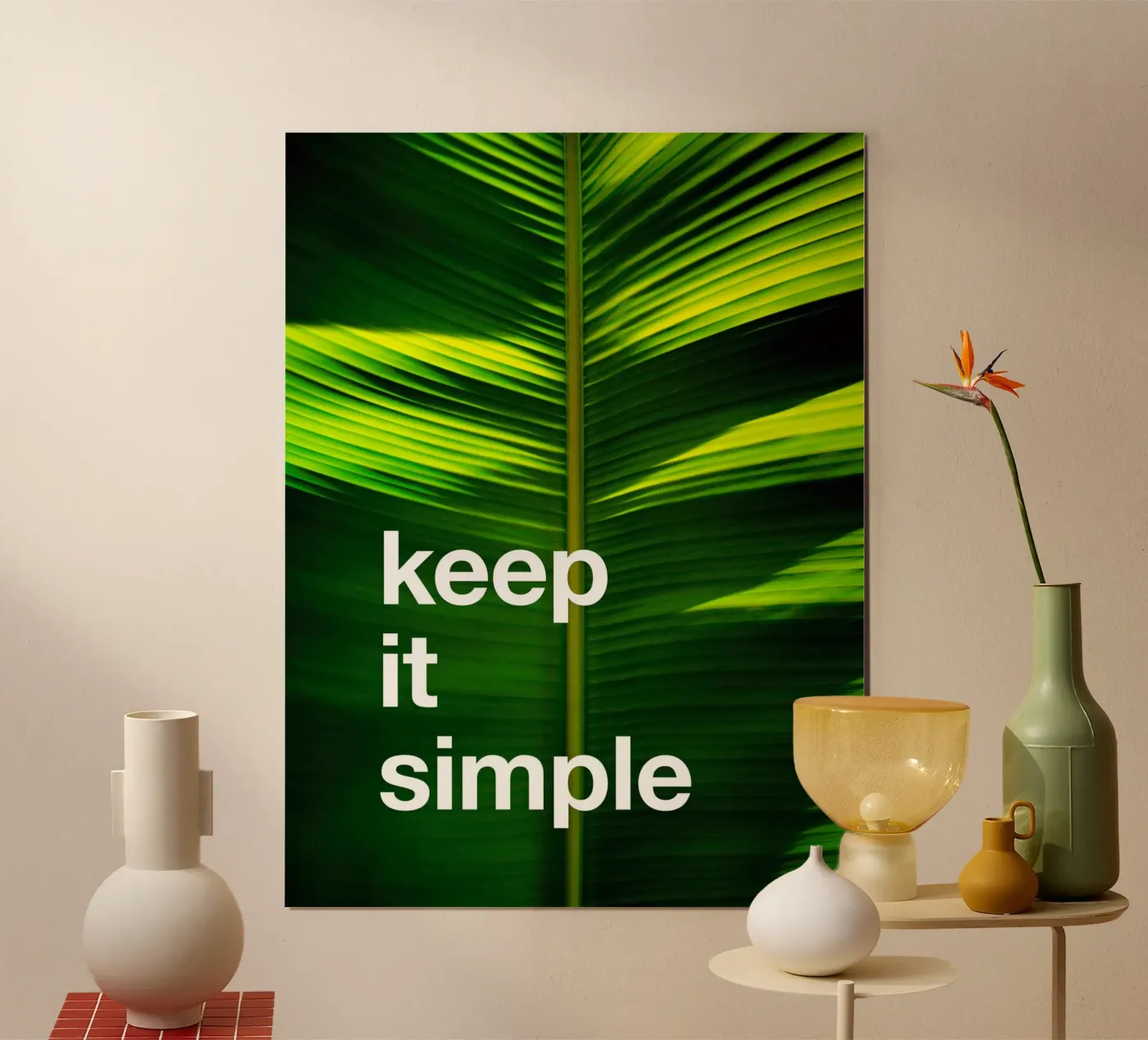 Keep it simple poster by Angel Heart