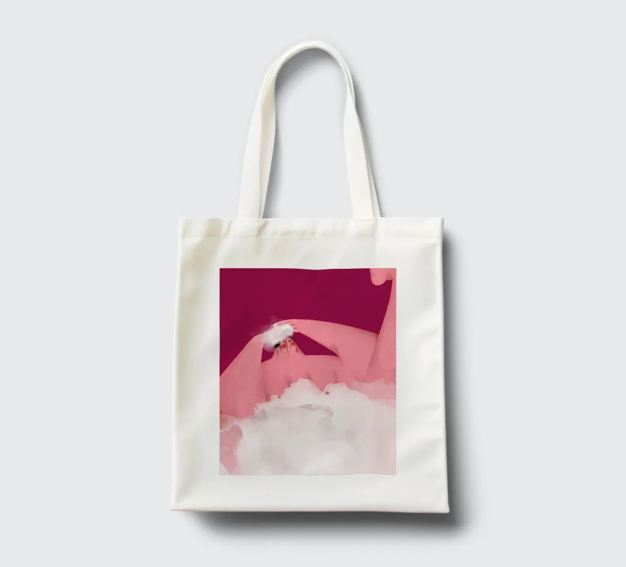 Oh.Ofi - Heißes Bad borsa in juta da The Artcircle