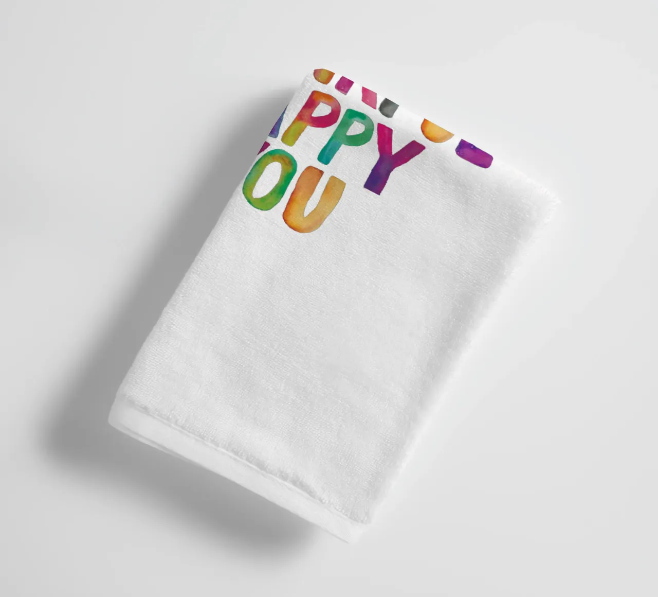 Sé valiente Sé creativo Sé amable Sé agradecido Sé feliz Sé tú toalla de baño de THE MOTIVATED TYPE