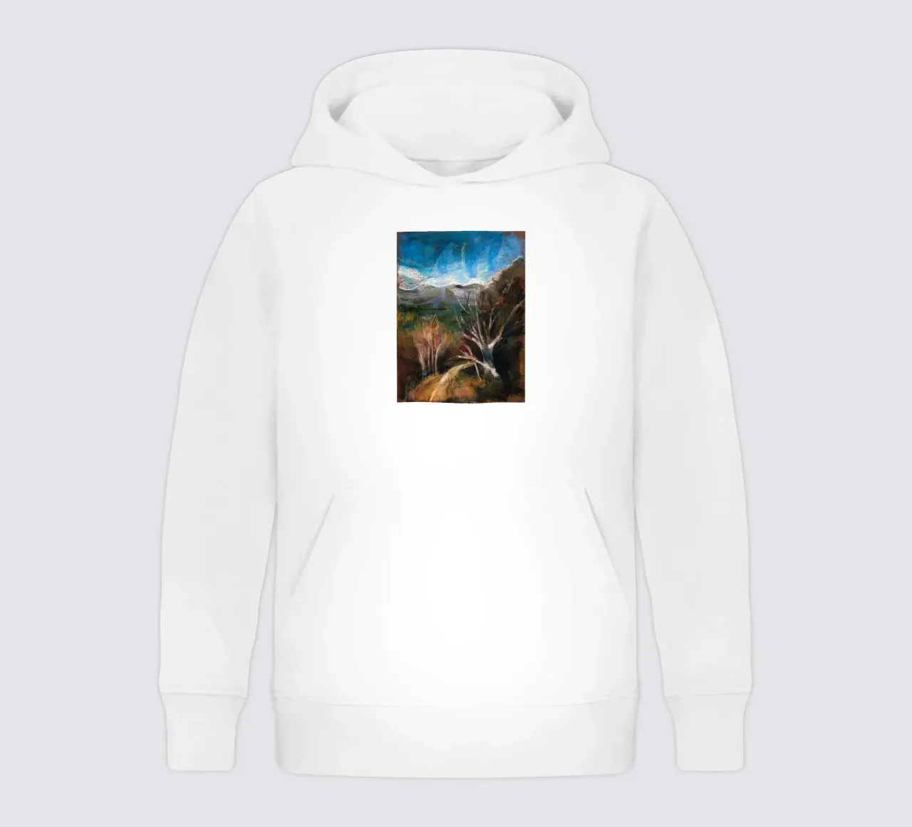dreaming of patagonia kids hoodie by Stoian Hitrov