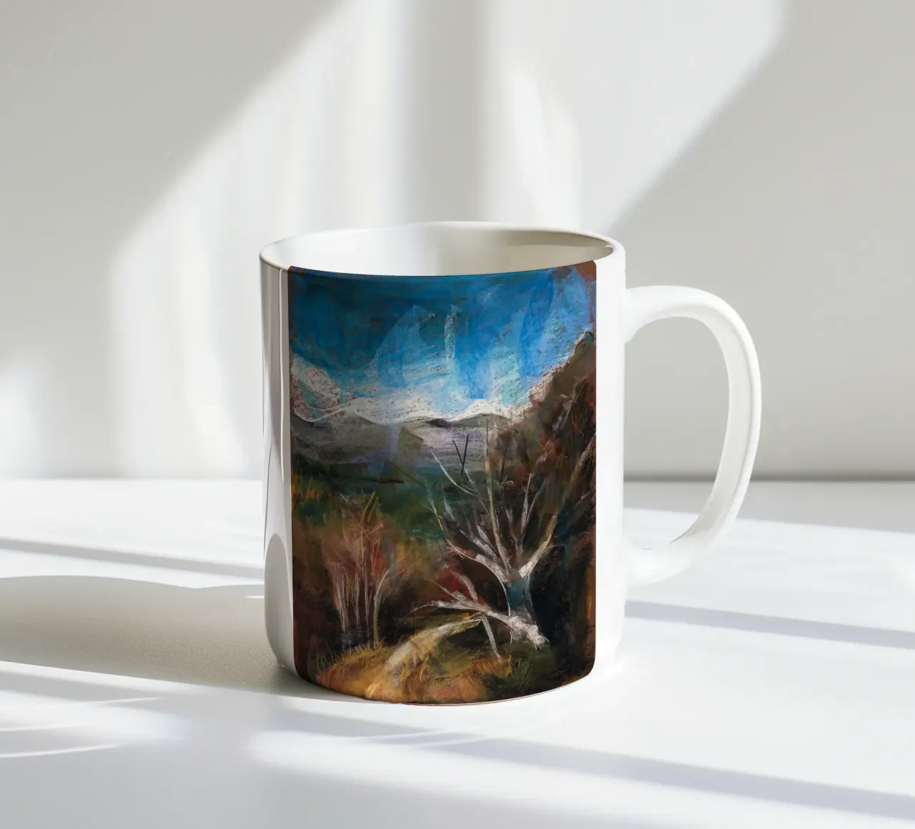 dreaming of patagonia tazza in ceramica da Stoian Hitrov